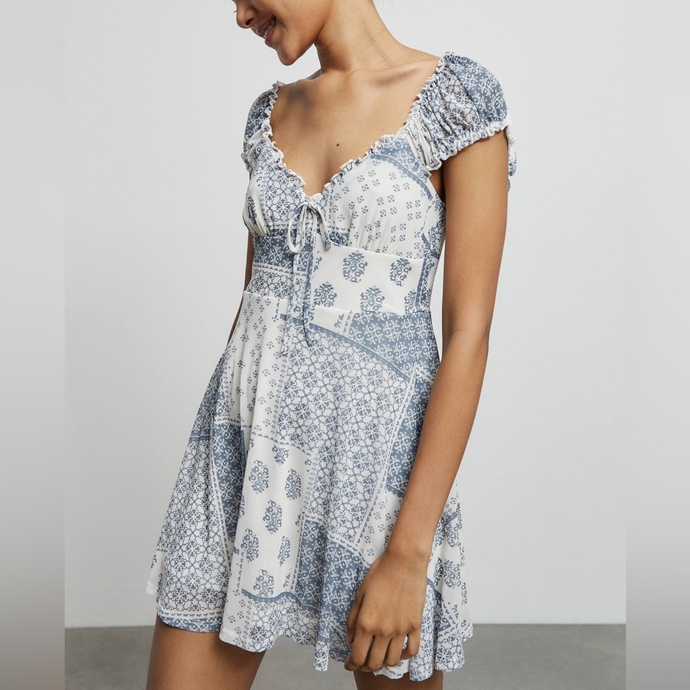 Urban Outfitters • Audrey Mesh Mini Dress